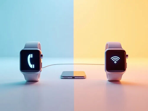 Laatste bedrijf blog Over Smartwatch-aankoopgids SIM-kaart vs Bluetooth-oproepen vergeleken