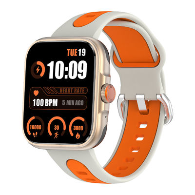 Goede prijs. GPS 1,78' AMOLED HD Display Smartwatch Bluetooth Bel ontvangen sms Slaap Tracker Gold online