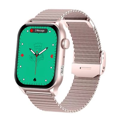 Goede prijs. Vierkante vorm Gezondheid Monitoring Smart Watch Met 107 Sport Modes 340mAh Battery online