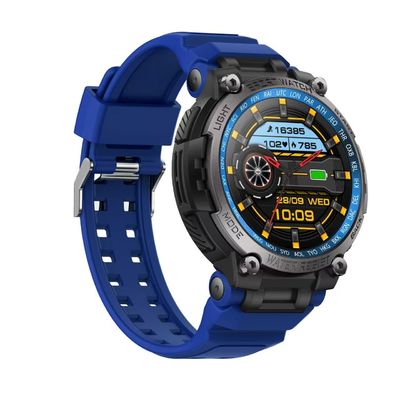 Goede prijs. IP68 Regenbestendig Ronde Smart Watch Real Time Bloedzuurstof Monitor Smartwatch online