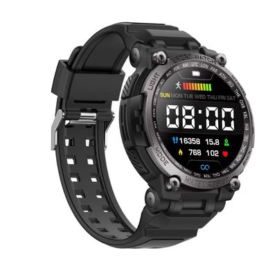 Goede prijs. Stijlvol en functioneel ronde smartwatch met lange batterijduur en Bluetooth online