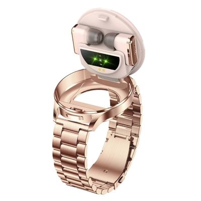 Goede prijs. Modieus slim horloge met TWS-oordopjes online