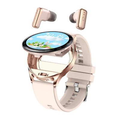 TWS Bluetooth-oortelefoon Smartwatch Hartslag en bloeddruk Chipset 1.39