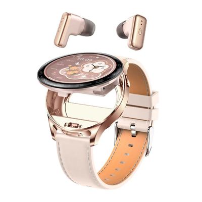 Blijf verbonden TWS Smart Watch Draadloze oordopjes Bluetooth Oordopjes Smartwatch