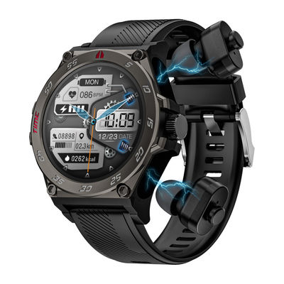 Goede prijs. Draadloos Smart Watch met TWS-oorbellen Compact Monitor Gezondheid En Blijf Vermaakt online