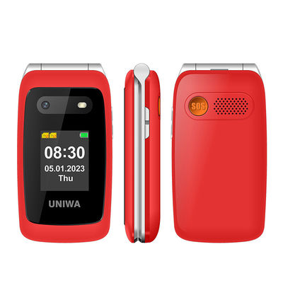 Goede prijs. 4G Flip Seniorenvriendelijke Smartphones Dual Screen Grote telefoonboek Mobiele telefoon voor ouderen online