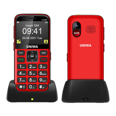 UNIWA V1000 Mobiele telefoons voor ouderen 4G Gemakkelijke mobiele telefoon voor ouderen