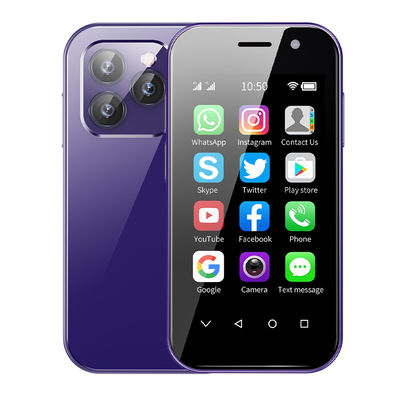 Goede prijs. 4G Mini Smart Phone 3+32GB Ondersteunt Google App Face ID GPS BT WiFi 2000mAh online