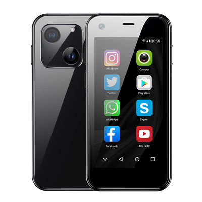 Goede prijs. XS13 PRO Mini 3G Smart Phone met 2+16GB Android 9.0 2,5 inch Scherm Type-c Dual Card online