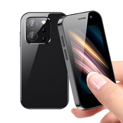 Goede prijs. XS15 PRO EU Versie 3.0' Android 9.0 4G Kleine mobiele telefoon Face ID Type C Dual SIM online