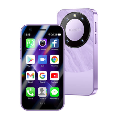 F8 Pro Max Kleine 3G mobiele telefoons 3.0'' 1+16GB Android 8.1 Gezichtsherkenning 2000mAh Dual SIM