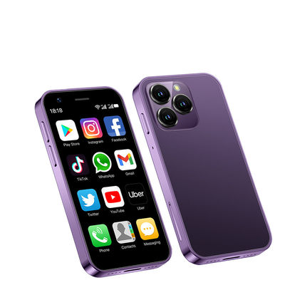 XS16 MTK6737 4G Mini Smartphone IPS Scherm Achterste Camera 3 inch Mobiele telefoon 2+16GB