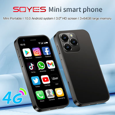 XS15 Dual Card Kleine 4G Smartphones 3+64GB Compact Met Front Camera