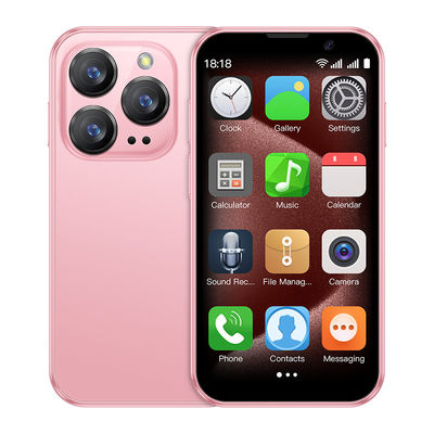 3G Mini Phone Nieuwe XS18 Pro 3G Bluetooth 4.0 Gezichtsherkenning 2GB+16GB
