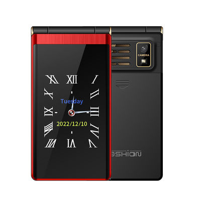 Goede prijs. Yeemi M1 GSM 2G 2.8 inch Dual Screen Opvouwbare telefoon FM Mp3 Mp4 Micro USB online