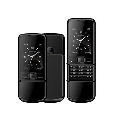 Nieuwe Classic 8800 Slider Mobiele telefoon 2.4 inch Scherm 2G GSM Dual SIM Bluetooth