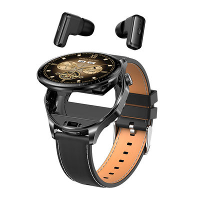 Goede prijs. TWS ingebouwde oordopjes 1.43' 3 IN 1 draadloze oordopjes Bluetooth Smart Watch T98 online