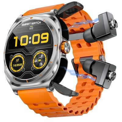 Goede prijs. TWS Smart Watch Duurzaam PC-materiaal IP67 Waterdicht Full Touch Screen GT98 online