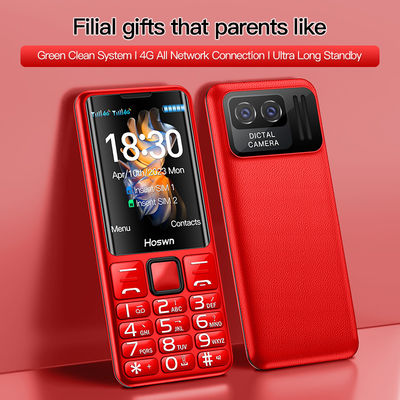 2.4' TFT-scherm 32MB RAM Torch Dual SIM i79 (H6) 4G Senioren Mini Cellphone