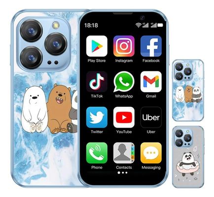 Goede prijs. A8 Pro-a 3.0-inch Mini 3g Red Phone 2+16g Android 9.0 Kinderen Mobiele telefoon Verjaardagscadeau Geef Stickers online