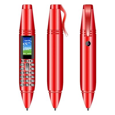Goede prijs. AK007 Mini Mobile Phone 0,96 inch OLED Display Draadloze FM Radio Pen Style 2G Feature Phone online