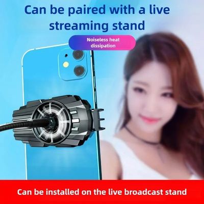 G6 Cell Phone Air-Cooled Back-clip Refrigeration Artifact voor Live PUBG Game Cooler voor iPhone Samsung Xiaomi Universele Radiator