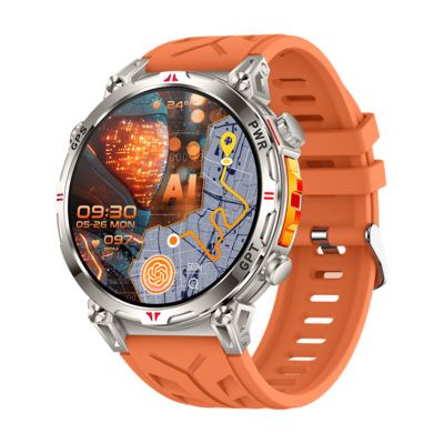 Goede prijs. GPS AMOLED 650 mAh 3ATM Waterdicht Fitness tracking BT Bellen Professionele Sport Smartwatch online