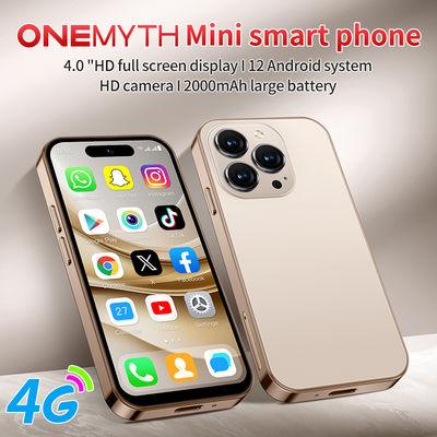 Goede prijs. 2000mAh Android 12 Play Store M17 Pro Mini Smartphone 4G Dual SIM 4.0'' HD Volledig Scherm 2GB+16GB online