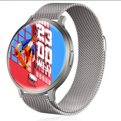 Goede prijs. Bluetooth-oproepen 400mAh Fitness Watch Dial Smart Watch 1.73 inch 466*466 HD AMOLED Scherm online