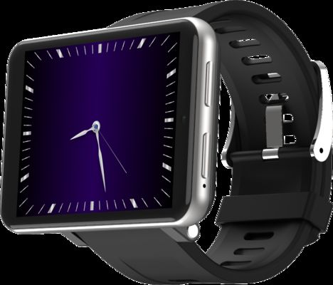Goede prijs. Telefoon met 2,86 inch scherm 3+32GB 5MP Camera DM100 4G Smartwatch zilver online