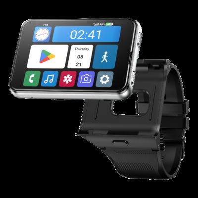 Goede prijs. Android 11 OS MTK6761 2.0+8.0MP Dual Camera 4+64GB BT GPS WiFi Telefoongesprek Nieuwe S999 4G Smartwatch online