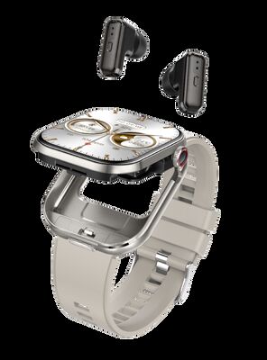 T99 TWS Smart Watch Draadloze oordopjes BT5.0 Bluetooth Call IP67 Waterdicht 300mAh