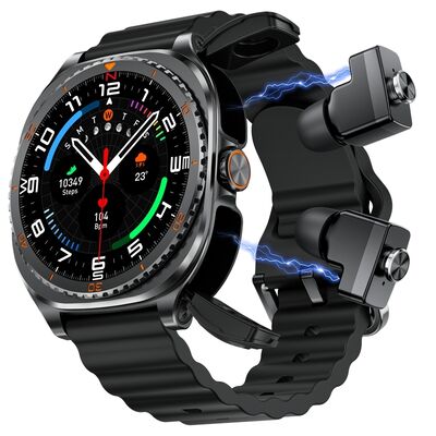 Smart Watch met Bluetooth 5.3 TFT-scherm en Silica Gel Band voor sport en fitness