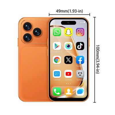 2026 nieuwe Orange A18 Pro 4.0 inch Android 12.0 2000mAh 4G dual sim smartphone