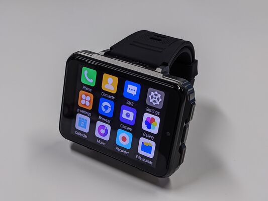 Goede prijs. Smartwatch 2,4 inch scherm 64 GB GPS WiFi SIM-kaartsleuf 1500 mAh Batterij Google Play Store online