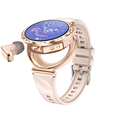 Goede prijs. 2-in-1 TWS Headset Smartwatch 1.43