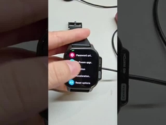 Rainbuvvy DM62 Zwart AMOLED HD Display Smartwatch 4+64GB Android 8.1