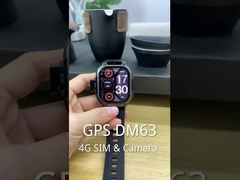 DM63 Stemassistenten 4G LTE Smart Watch 2.13'' HD Screen Activity Monitoring