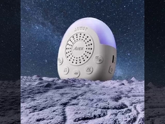 Witte geluidsmachine met vijf kleuren nachtlicht 30 Kalmerende geluiden Timer Functie CHILD LOCK