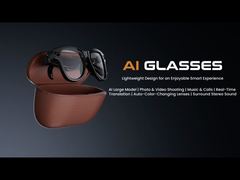 Introduceer M02 AI Smart Glasses 8MP Camera Video-opname Vertaling Zonnebril Bluetooth You