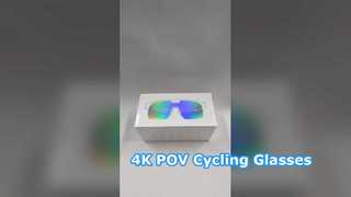 AI Slimme Fietsbril Q01 Camera Video Opname Real-time Vertaling UV Bescherming Sport