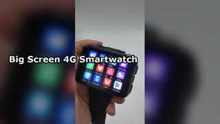 Smartwatch 4G AMOLED Groot scherm Gezichtsontgrendeling
