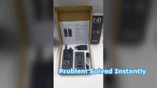 UNIWA 2.4" Zello Walkie Talkie F41 4G Smartphone Android 8.1 telefoon-y-communicatie Waterdicht PTT 46