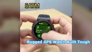 2026 Nieuw Militair DM58 GPS Smart Watch 1.43 '' HD AMOLED 5ATM Waterdicht