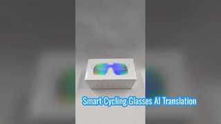 Q01 Buitensportfietsbril Pixel 6-assige EIS Anti-shake Smart AI-vertaalbrilondersteuning