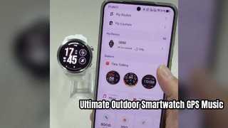 S888 Smartwatch voor buiten | 1,43" AMOLED met hoge helderheid, dubbele modus